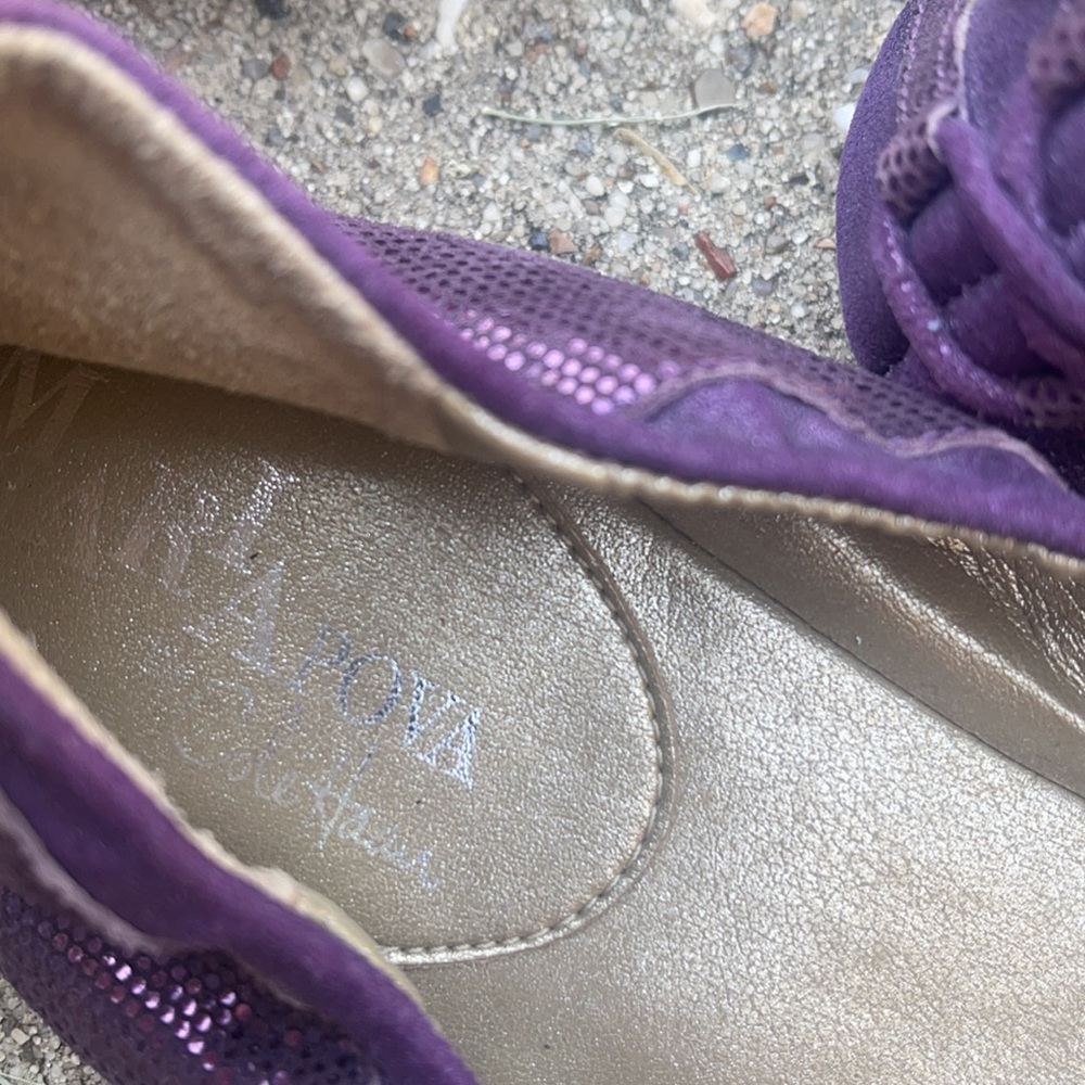 Purple flats - Picture 2 of 4